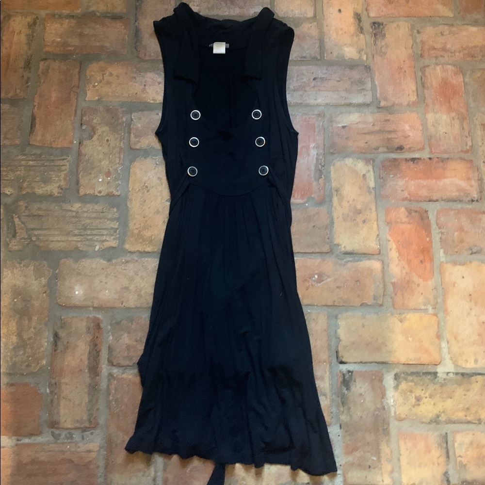 Nautical Collard Dress with Pockets